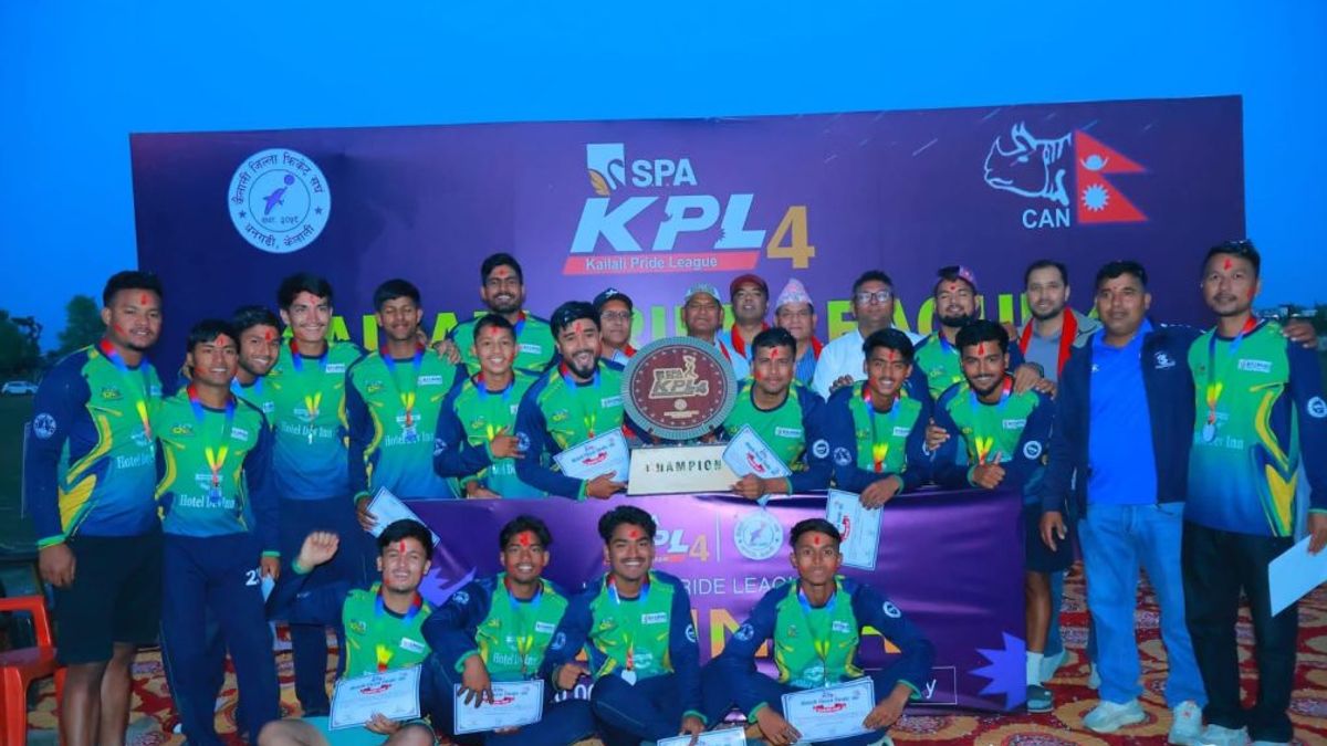 एसपीए कैलाली प्राइड लिगको उपाधि पुनर्वास नगरपालिका ‘बी’ लाई