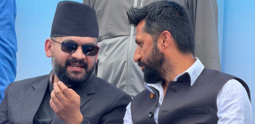 Ravi Lamichhane and Balendra Shah